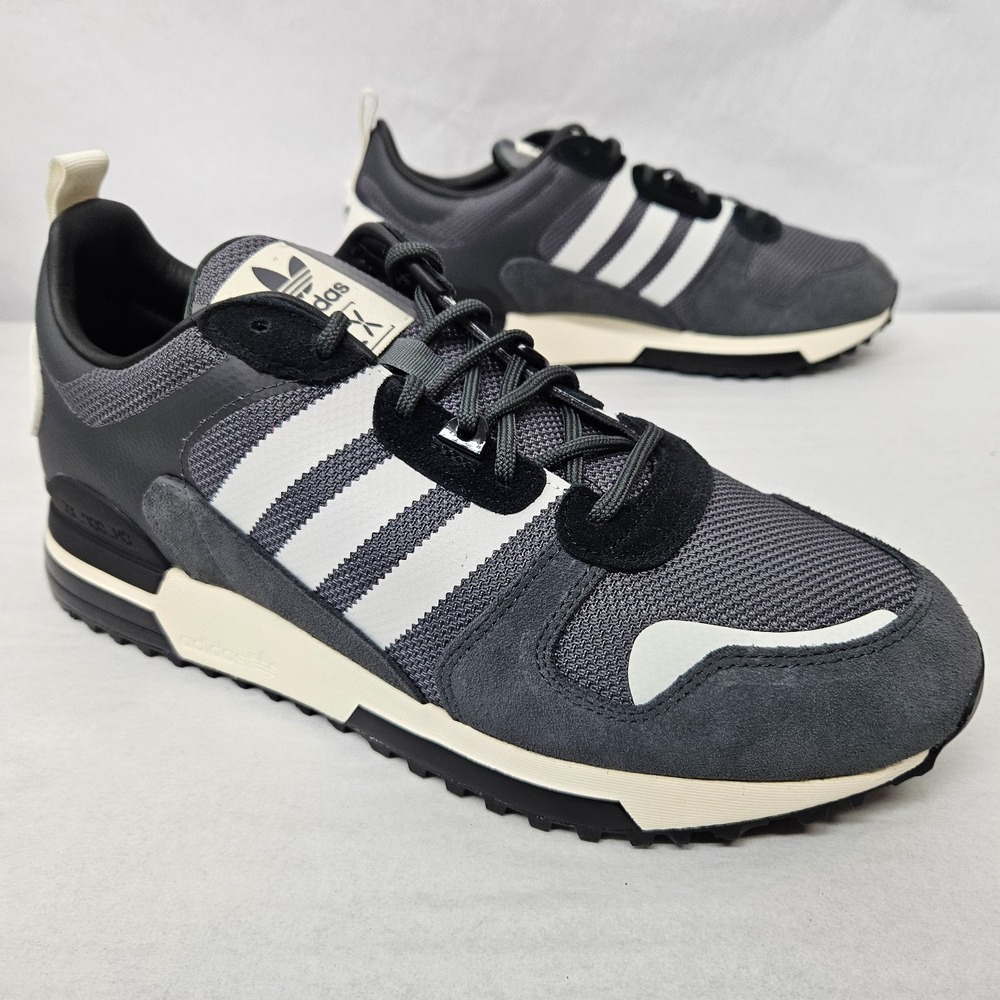 Adidas Originals ZX 700 HD Retro Sneakers H01851 Grey‎ White Men's Size 10